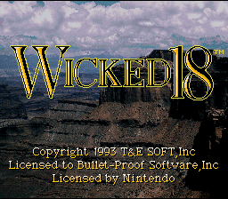 Devil's Course screenshot 2 for Super Famicom
